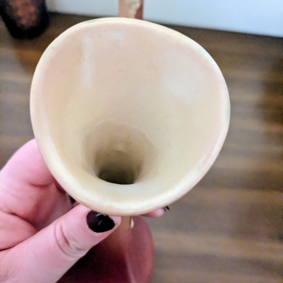 Vintage Original Roseville Pottery Snowberry Bud Vases - Picture 5 of 7